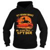 Halloween my broom broke so now i ride a spyder sunset shirt