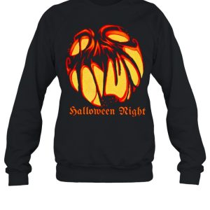 Halloween nignt scary pumpkin shirt
