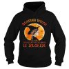 Halloween reading witch not only because the broom is broken shirt