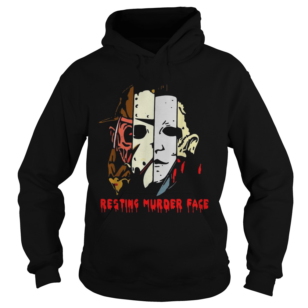 Halloween resting murder face shirt Halloween resting murder face shirt