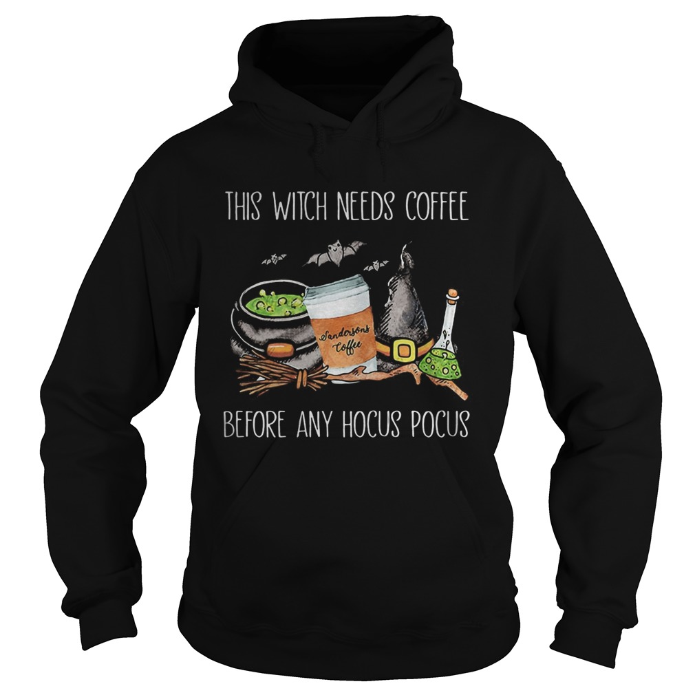 Halloween sendorsons coffee this witch needs insulin before any hocus pocus shirt Halloween sendorsons coffee this witch needs insulin before any hocus pocus shirt