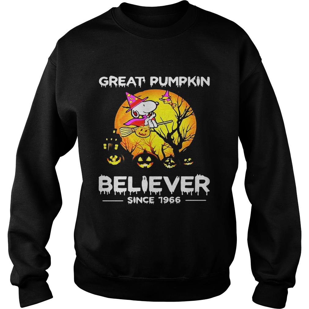 Halloween snoopy great pimpkin believer since 1966 shirt Halloween snoopy great pimpkin believer since 1966 shirt
