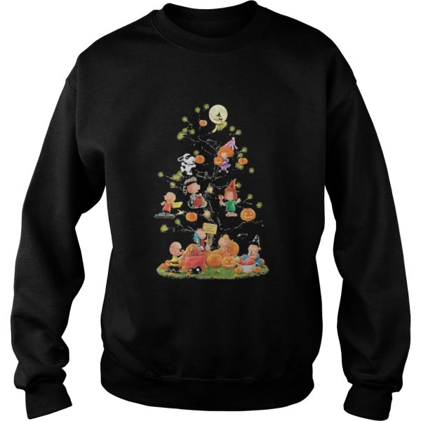 Halloween tree the peanuts pumpkin shirt