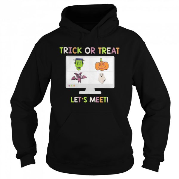 Halloween trick or treat let’s meet shirt