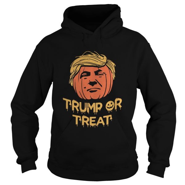 Halloween trump or treat pumpkin shirt