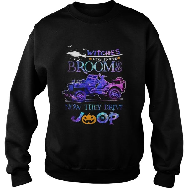 Halloween witches used to ride brooms now they drive pumpkin shirt