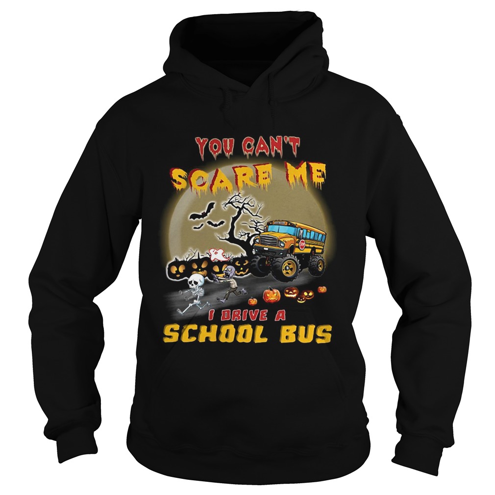 Halloween you can’t scare me I drive a school bus shirt Halloween you can’t scare me I drive a school bus shirt