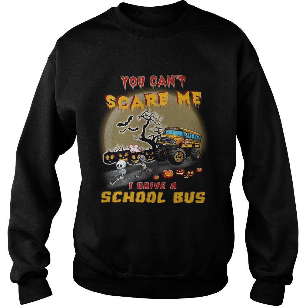 Halloween you can’t scare me I drive a school bus shirt Halloween you can’t scare me I drive a school bus shirt