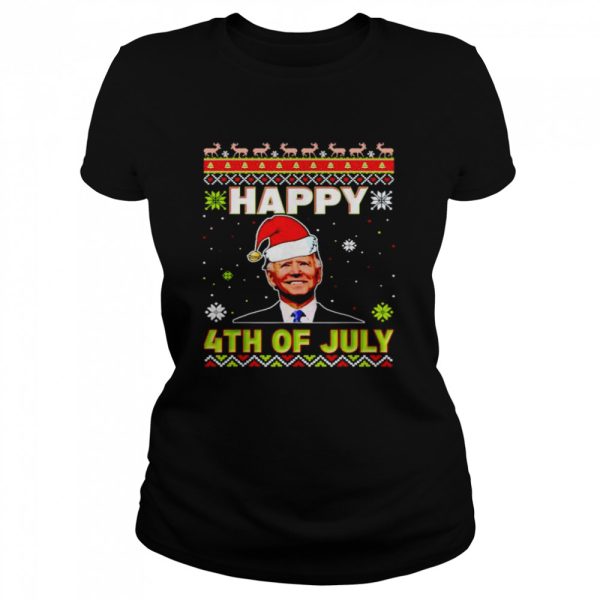 Happy 4th of July Biden Ugly Christmas shirt