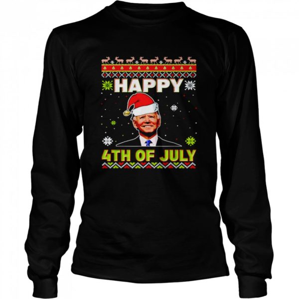 Happy 4th of July Biden Ugly Christmas shirt