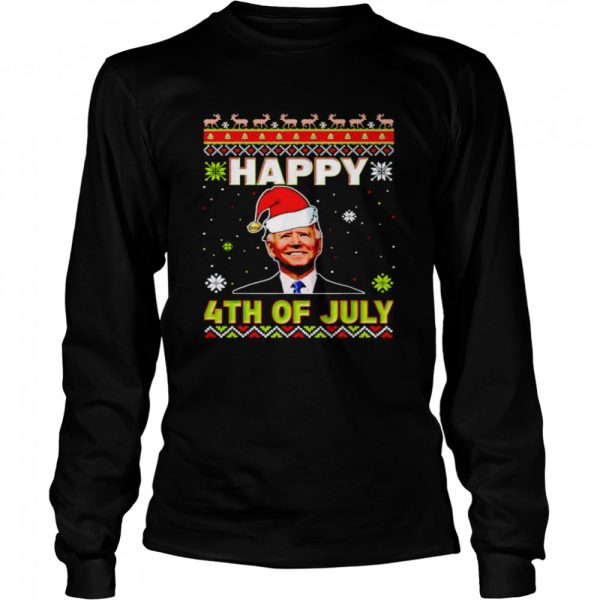 Happy 4th of July Biden Ugly Christmas shirt