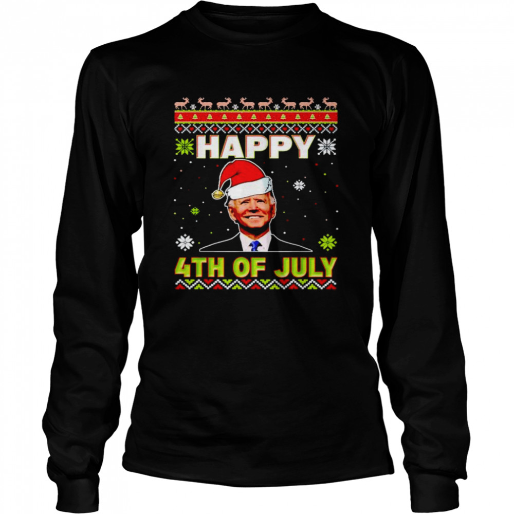 Happy 4th of July Biden Ugly Christmas shirt Happy 4th of July Biden Ugly Christmas shirt