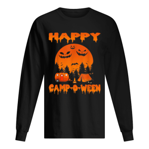 Happy Camp-O-Ween Funny Camping Halloween for Women shirt