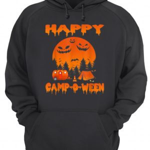 Happy Camp O Ween Funny Camping Halloween for Women shirt 3