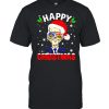 Happy Christmas Funny Joe Biden Santa Hat Xmas Snowflake shirt