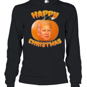 Happy Christmas Pumpkin Joe Biden Halloween Shirt
