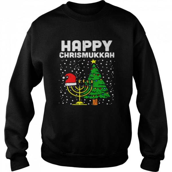 Happy Christmukkah Jewish Christmas Hanukkah Chanukah Sweater Shirt