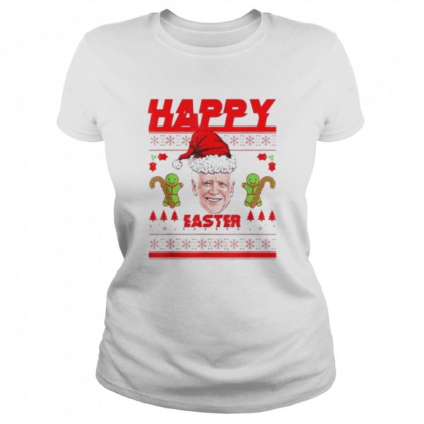 Happy Easter Santa Joe Biden Ugly Christmas shirt