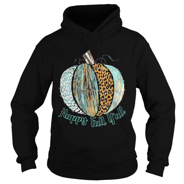 Happy Fall Leopard Pumpkin shirt