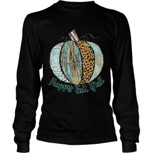 Happy Fall Leopard Pumpkin shirt