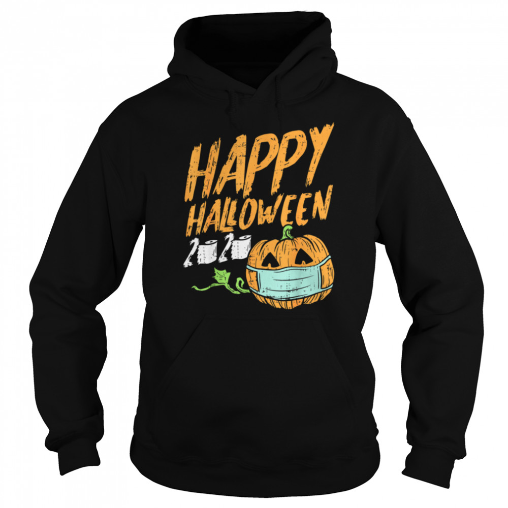 Happy Halloween 2020 Jack O Lantern In Mask Funny Quarantine shirt Happy Halloween 2020 Jack O Lantern In Mask Funny Quarantine shirt