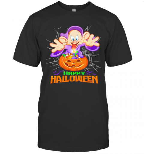 Happy Halloween Dopey Dwarf Witch T-Shirt Happy Halloween Dopey Dwarf Witch T-Shirt