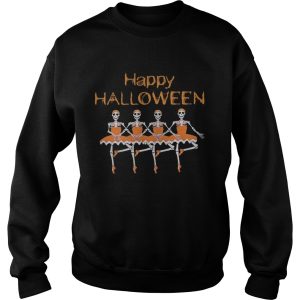 Happy Halloween Jack Skellington Ballet t shirt 3