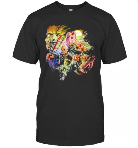Happy Halloween Jason Voorhees And Children T-Shirt Happy Halloween Jason Voorhees And Children T-Shirt