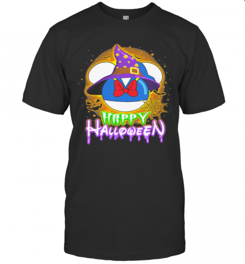 Happy Halloween Minnie Mouse Witch Moon T-Shirt Happy Halloween Minnie Mouse Witch Moon T-Shirt