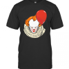 Happy Halloween Pennywise Holding Balloon T-Shirt