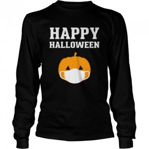 Happy Halloween QuarantineLockdown 2020 Pumpkin Face Mask shirt