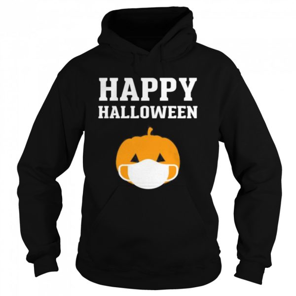 Happy Halloween QuarantineLockdown 2020 Pumpkin Face Mask shirt
