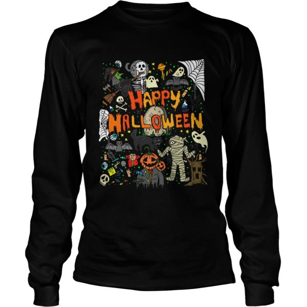 Happy Halloween Scary Retro shirt