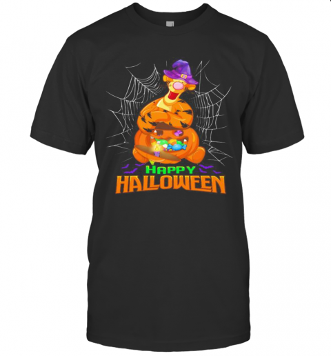 Happy Halloween Tigger Witch T-Shirt Happy Halloween Tigger Witch T-Shirt