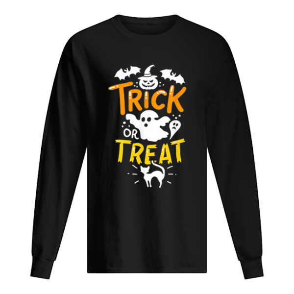 Happy Halloween Trick Or Treat Party Ghost Bat shirt