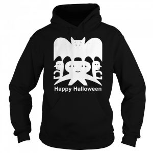 Happy Halloween paper cutting by Jad Fair shirt 3