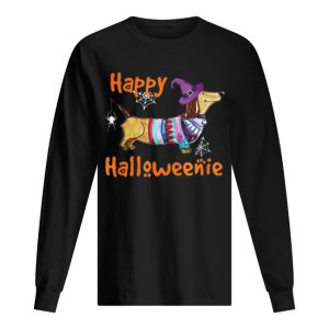 Happy Halloweenie Dachshund Halloween shirt