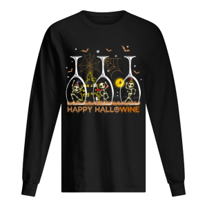 Happy Hallowine Funny Wine T-Shirt