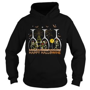 Happy Hallowine Funny WineTShirt