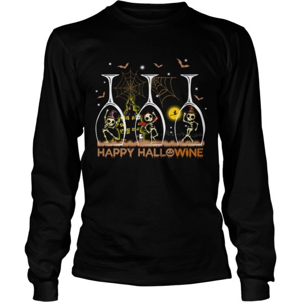 Happy Hallowine Funny WineTShirt