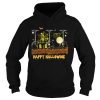 Happy Hallowine Glass Wine TShirt