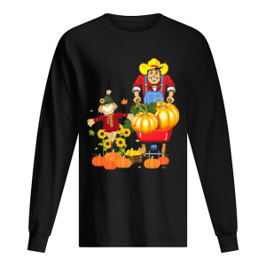 Happy Harvest Scarecrow Pumpkin Patch Novelty T-Shirt