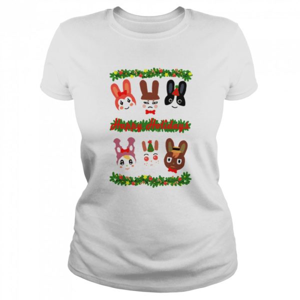 Happy Holidays Animal Crossing Christmas shirt