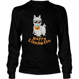 Happy Llamaween Funny Llama Halloween Costume Classic shirt