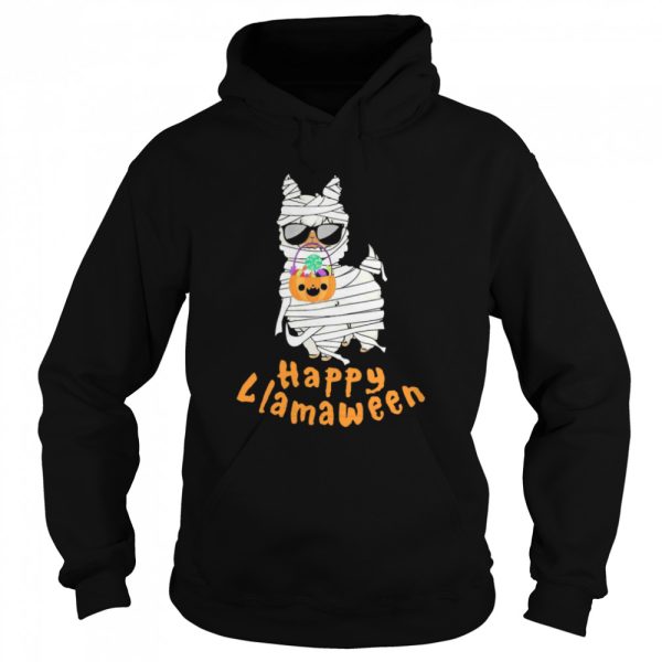 Happy Llamaween Funny Llama Halloween Costume Classic shirt