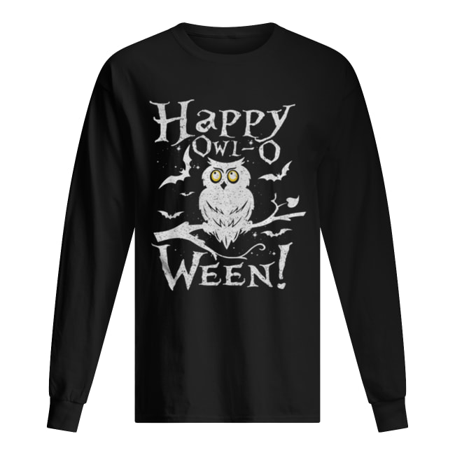 Happy Owl-o Ween Funny Owl Halloween Costume shirt Happy Owl-o Ween Funny Owl Halloween Costume shirt