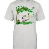 Happy Snoopy and Woodstock St Patricks Day tree shirt