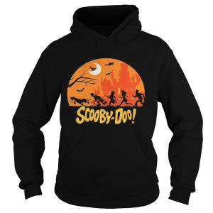 Happy halloween scoobydoo moon shirt