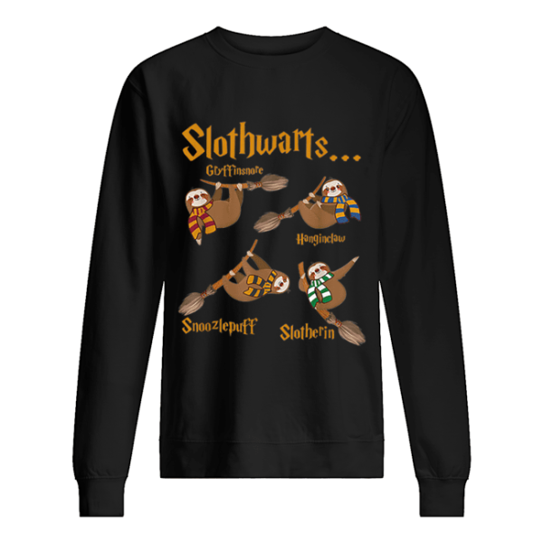 Harry Slothwarts Funny Sloth Halloween Costume shirt