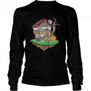 Haunted House On Halloween Crow Spooky Jack o Lantern shirt 1
